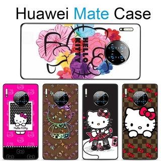 เคสโทรศัพท์มือถือลายคิตตี้สําหรับ Huawei Mate 30 20 10 P9 Lite Pro Nova Smart