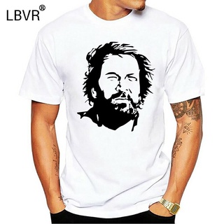 เสื้อยืดแขนสั้น ผ้าฝ้าย 100% พิมพ์ลายกราฟิก Bud Spencer Old Time Bud สไตล์สตรีท สําหรับผู้ชายS-5XL