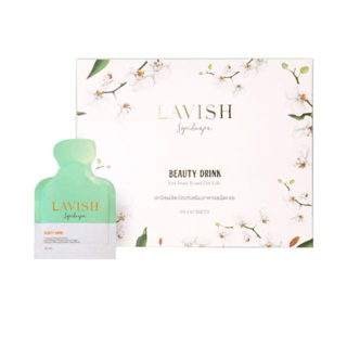 Lavish Beauty drink ถังเช่าของเจี๊ยบ บำรุงผิวให้สดใส พร้อมดื่ม ขนาด 30 ซอง