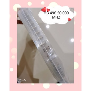 HC-49S 20.000MHZ สินค้ามีสต็อก พร้อมส่ง