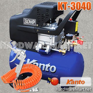 ปั๊มลมโรตารี่ 3Hp 40L. KANTO KT-3040 air compressor rotary KT3040+S1