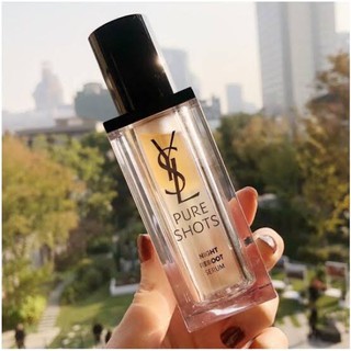 YSL PURE SHOTS NIGHT REBOOT SERUM