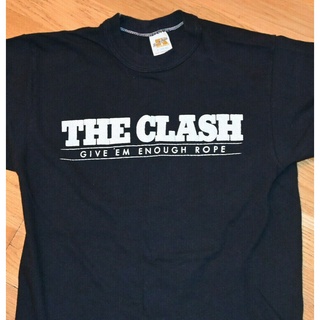 [S-5XL] เสื้อยืดลําลอง แขนสั้น พิมพ์ลาย THE CLASH 1979 สไตล์วินเทจ พังก์ร็อค สําหรับผู้ชาย 70s 270808