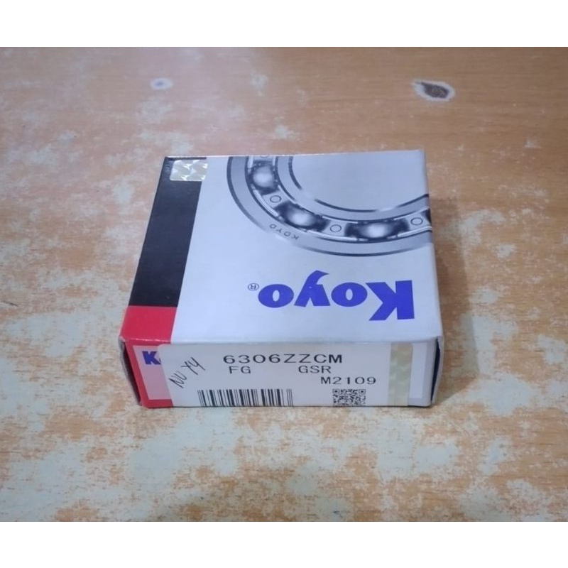 MERAH Bearing 6306 Koyo ORIGINAL (Lahar Pully Red Tractor)