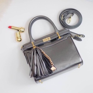 💯 KEEP sheep leather office hand bag with frink key🍭