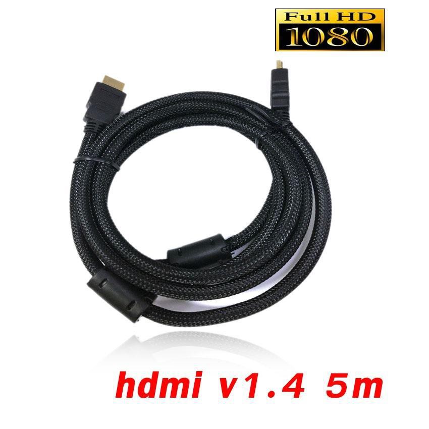 SALE HDMI สายHDMI M/M 5เมตร v1.4 #คำค้นหาเพิ่มเจลทำความสะอาดฝุ่น Super Cleanสาย AC PoWer1.8 G-LINGการ์ดรีดเดอร์ Card Readerสายต่อจอ Monitorสายชาร์จกล้องติดรถยนต์