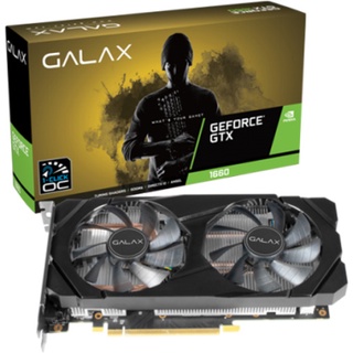 GALAX GeForce GTX 1660 6GB GDDR6 (1-Click OC)(60SRH7DSY91C)