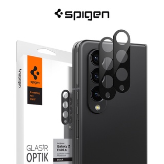 Spigen Galaxy Z Fold 4 Optik กระจกนิรภัยกันรอยเลนส์กล้อง GLAS.tR สําหรับ Galaxy Z Fold 4 (2 แพ็ค)