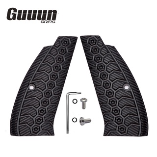 Guuun CZ-75 Grips G10 SP-01 แผงกลไก CZ แบบเต็มขนาด