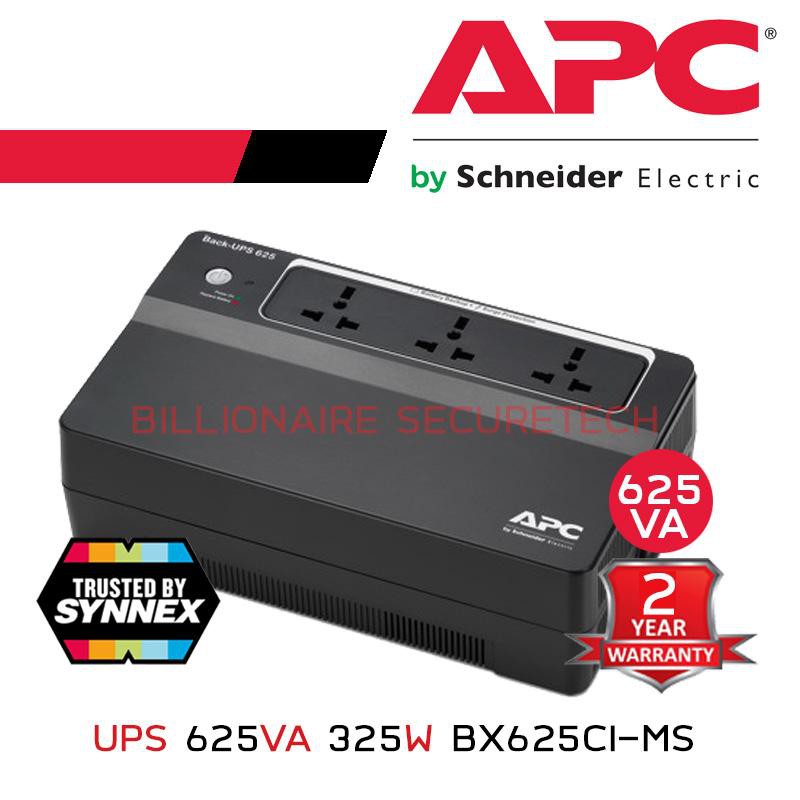 APC UPS 625VA 325W BX625CI-MS BY SYNNEX