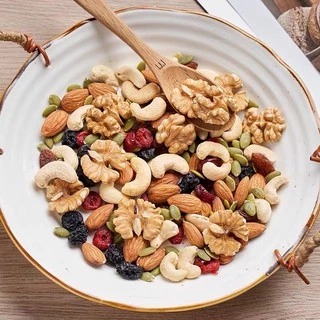 ธัญพืชรวม8ชนิด KINGNUTS พร้อมทาน 500กรัม/ถุง ธัญพืช ธัญพืชอบแห้ง ออแกนิก 1ถุง8ชนิด