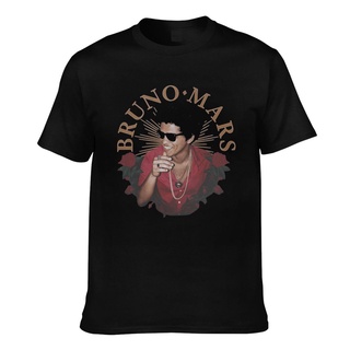 เสื้อยืดแขนสั้น พิมพ์ลายกราฟฟิค Bruno Mars Rose สําหรับผู้ชาย