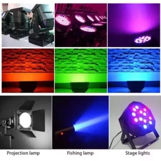 LED High Power 3W หลอดไฟสี DC 2.8 V - 3.4 V