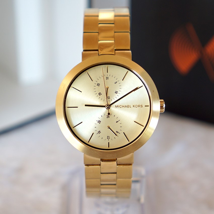 MK6408 (39mm) Garner Gold Tone Ladies Watch