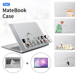 เคสแล็ปท็อปสําหรับ Huawei Matebook 13S 14S สําหรับ Magicbook Honor 16.1 พร้อมฝาครอบแป้นพิมพ์