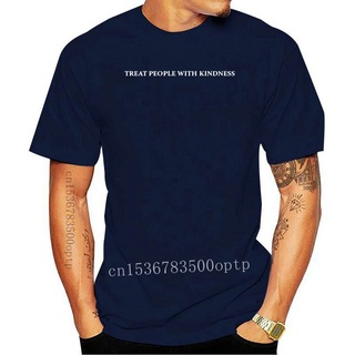 [COD]ขายดี เสื้อยืดลําลอง แขนสั้น พิมพ์ลาย Treat people with kindness Funny สไตล์ฮิปสเตอร์ NA-18 JDkeoc16PMgldc34