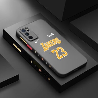 สําหรับ OPPO A16 เคสแฟชั่น Lakers ฝ้า ใส เคสแข็ง เคสกันกระแทก เคสแบบเต็ม ป้องกันกล้อง เคสนิ่ม