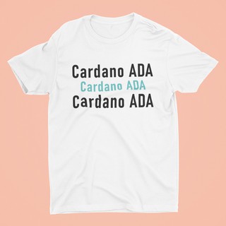 พร้อมส่งจากไทย 🚀 เสื้อ ADA Cardano ลาย ADA Triple เสื้อ Bitcoin เสื้อ Cryptocurrency เสื้อคริปโต 🙌