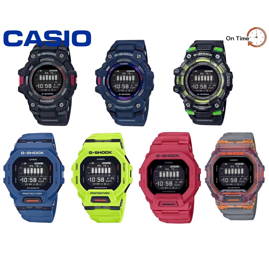 นาฬิกาผู้ชาย Casio G-Shock Smart watch GBD-100/GBD-100SM/GBD-200 ของแท้ รับประกัน 1 ปี