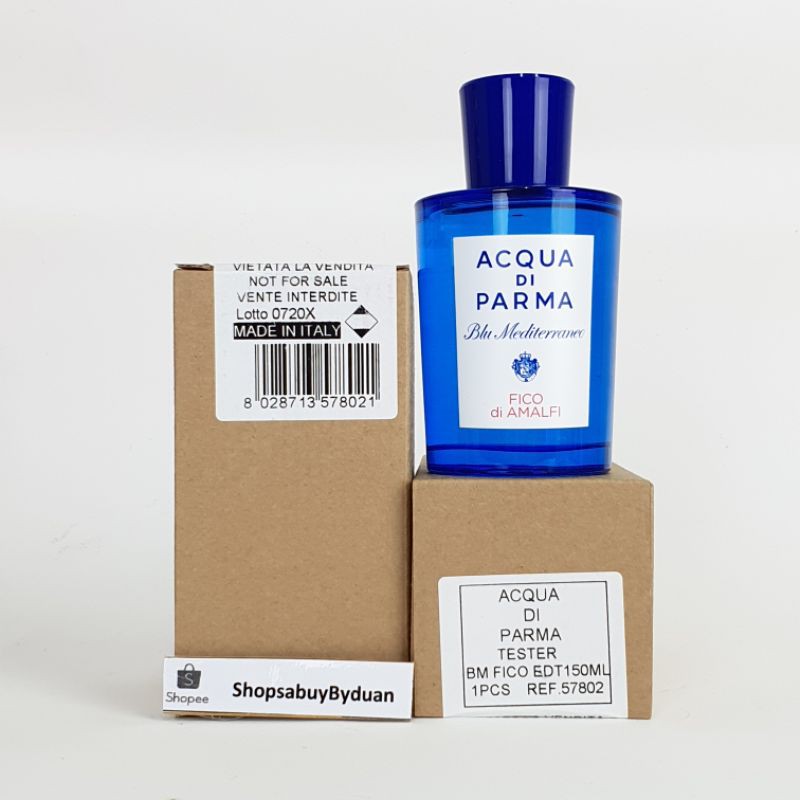 Fico Di Amalfi น ำหอมแท Acqua Di Parma Blu Mediterraneo Fico Di Amalfi 150ml กล องเทสเตอร Shopee Thailand