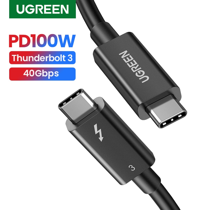 UGREEN Thunderbolt 3.0 Cable USB C To USB Type C Cable For MacBook Pro ...