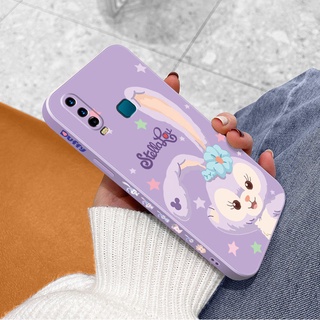 เคส vivo y11 y12 y15 y17 y19 y30 y31 เคสการ์ตูนน่ารัก ขอบซิลิโคน ขอบตรง เคสโทรศัพท์มือถือ เพื่อส่งสายคล้อง