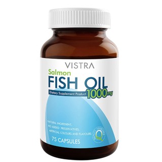 Vistra Salmon Fish Oil 1000mg(SALMON)น้ำมันปลาแซลมอน วิสทร้า