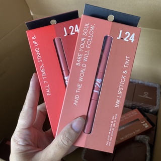 ลิปหัวสลิม 2 เนื้อ 2 สี แก้มปากในหนึ่งเดียว ลิปJ24 ที่กระแตใช้