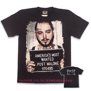 T-shirt  เสื้อยืด postmalone posty เสื้อวง post malone postyS-5XL