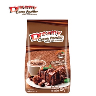 ผงโกโก้ ตรา ดรีมมี่ ขนาด 500 กรัม Dreamy Cocoa Powder โกโก้