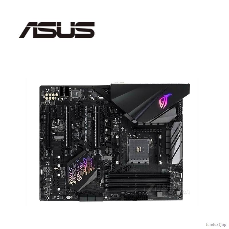 ♈Used,ASUS ROG STRIX B450-F GAMING Motherboard Socket AM4 DDR4 For AMD B450M B450 Original Desktop Mainboard
