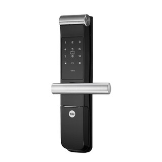 กุญแจดิจิตอลล็อก YALE YMF30 (MORTISE LOCK) กลอนประตูดิจิตอล YALE YMF 30 DIGITAL MORTISE LOCK BLACK อุปกรณ์ประตู ประตู หน