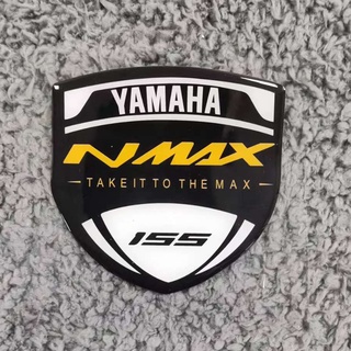 สติ๊กเกอร์เรซิ่น 3D Shield สำหรับรถจักรยานยนต์ Yamaha Xmax 300 Nmax 155 Emblem