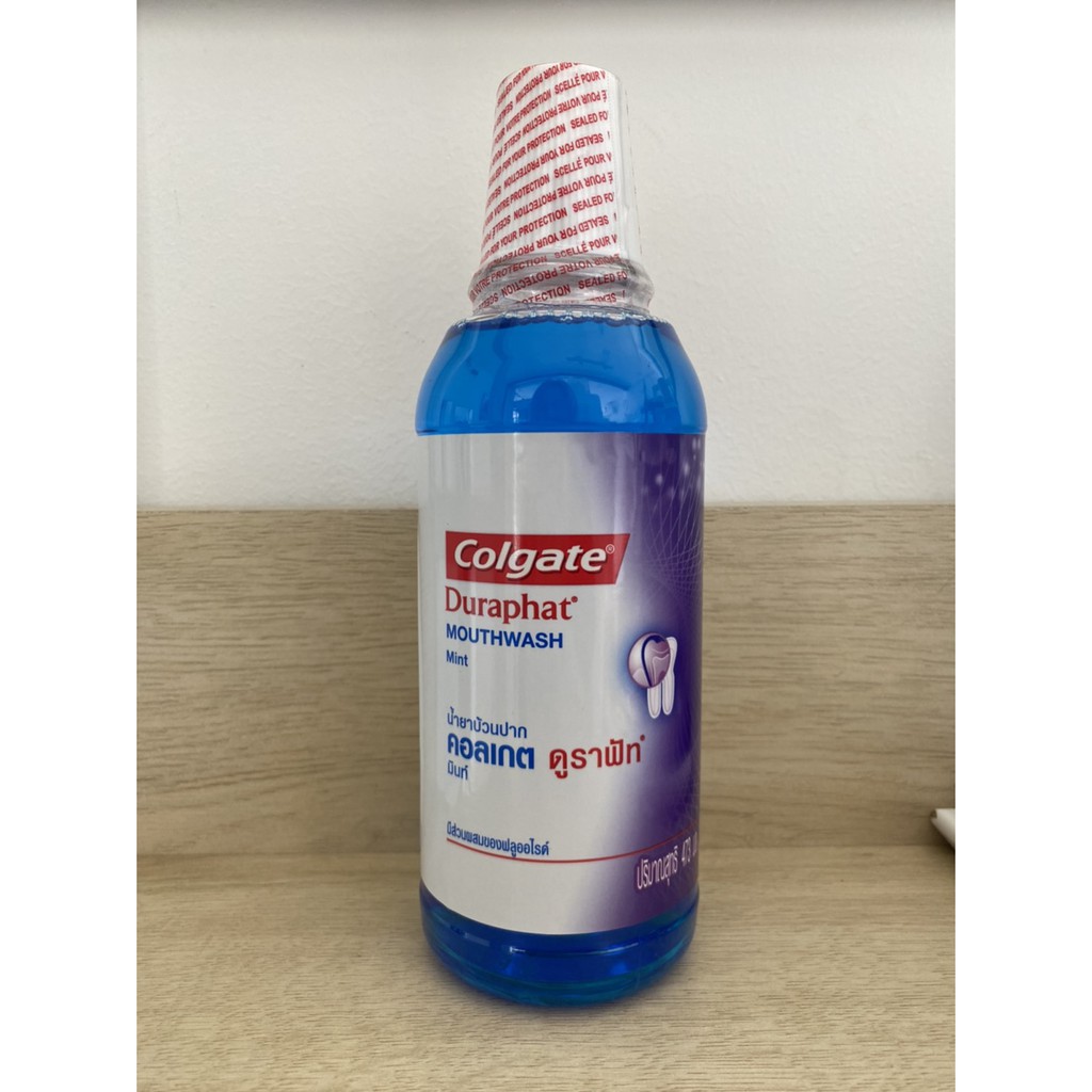 !!! NEW Lot 2026 น้ำยาบ้วนปาก Colgate Duraphat  Mint 473 ml. Colgate Duraphat  mouthwash