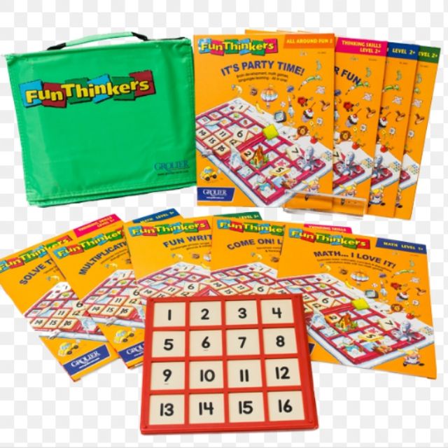 (ส่งฟรี) Fun Thinkers แบบฝึกหัดสีส้ม