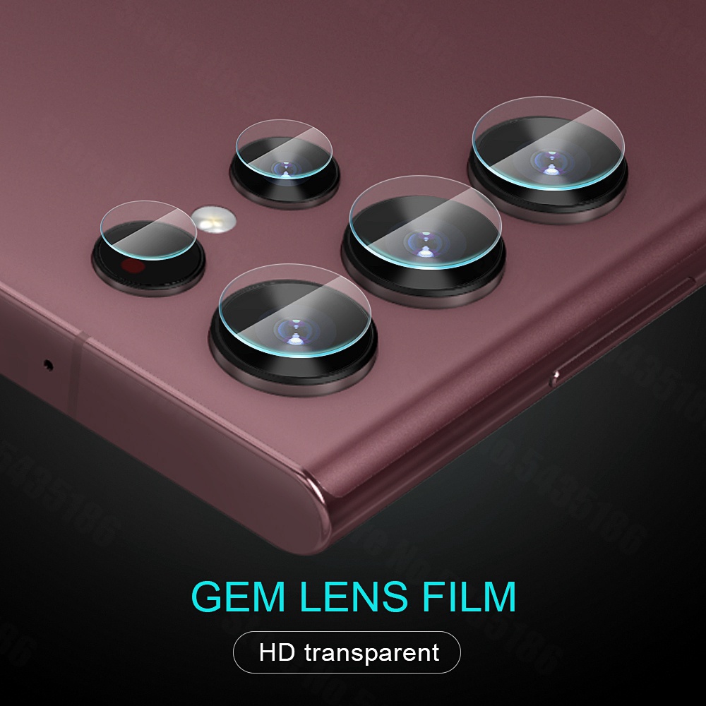 ฟิล์มกระจกนิรภัยกันรอยเลนส์กล้อง HD สําหรับ Samsung Galaxy S25 S24 S23 FE S8 S9 S10 S20 S21 S22 Plus