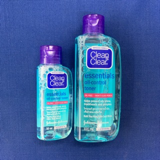 โทนเนอร์เช็ดหน้า Clean &amp; Clear(สูตรปราศจากน้ำมัน) เพื่อผิวสวยใส (ราคาพิเศษสุดคุ้ม!)