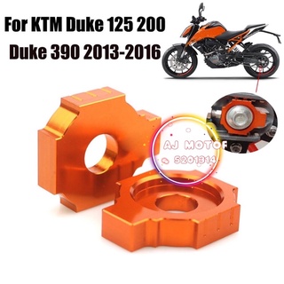 เพลาสวิงอาร์ม ปรับได้ สําหรับ KTM DUKE200 DUKE250 DUKE390 CNC DUKE 200 250 390 TAYAR RANTAI 520 1 ชุด