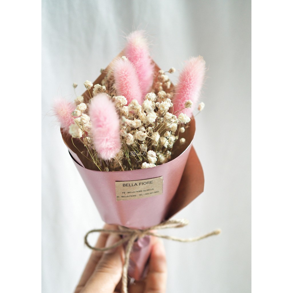 น่ารักมากก!! ช่อดอกไม้mini ช่อยิปโซหางกระต่ายขนาดเล็ก น่ารักเวอร์!! ราคา ถูกที่สุด ดีลบีเคเค แกลเลอรีภาพที่ 6
