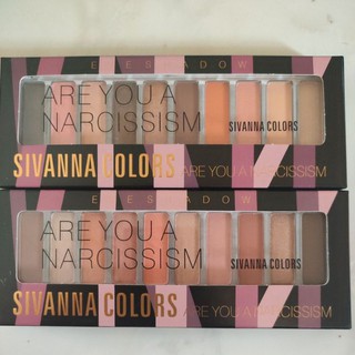 อายแชโดว์ sivanna colors สีแน่น ชัด ติดทน SIVANNA COLORS Eye Makeup