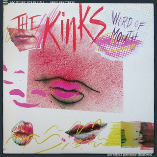 แผ่นเสียง The Kinks - Word Of Mouth (1984 Japan)