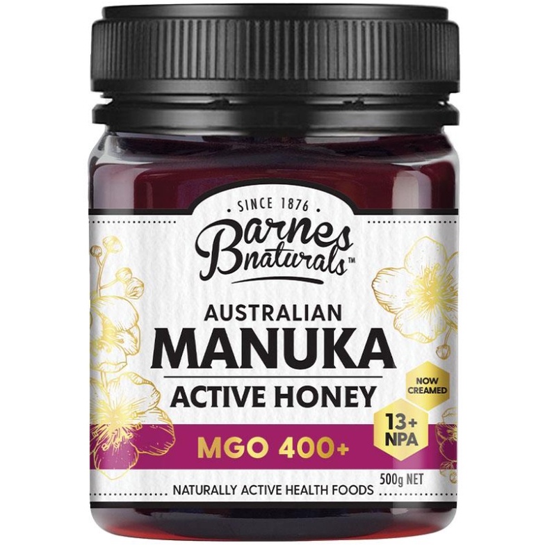 Barnes Naturals Australian Manuka Honey 500g MGO 400+