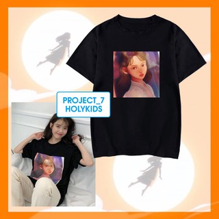 เสื้อยืดผ้าฝ้ายเสื้อยืด พิมพ์ลายการ์ตูนอนิเมะ IU CHIBI EIGHT KPOP IU EIGHTL XL  XXL 3XL