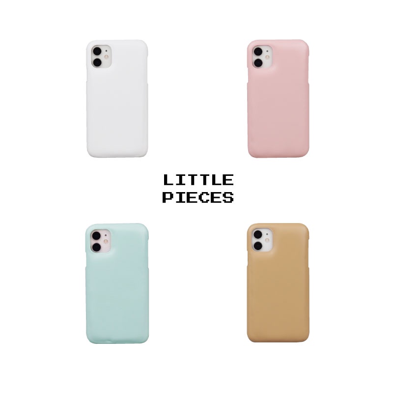 FLUFFY | เคสหนังเรียบไอโฟน สไตล์เกาหลีนุ่มนิ่ม มินิมอล สีพาสเทลน่ารัก ไอโฟน iphone11,12,13/14,15 (leather phone case)