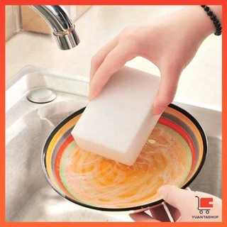 [โค้ดส่งฟรีหน้าร้าน]ฟองน้ำมหัศจรรย์ ฟองน้ำนาโน **สินค้าพร้อมส่ง** magic sponge