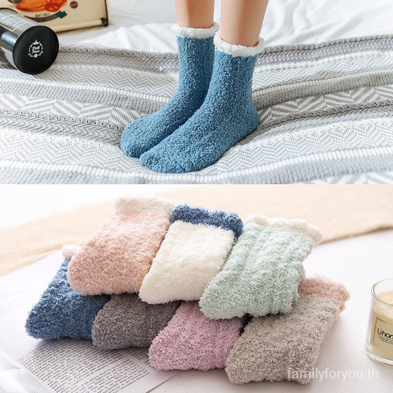 Stoking Pantang Mengandung Fluffy Sock Stokin Tebal Pantang Murah