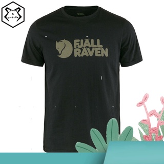 เสื้อยืด พิมพ์ลายโลโก้ Fjallraven ลดราคา!