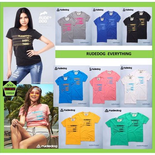 Rudedog เสื้อคอกลม หญิง รุ่น Everything  รวม 8 สี