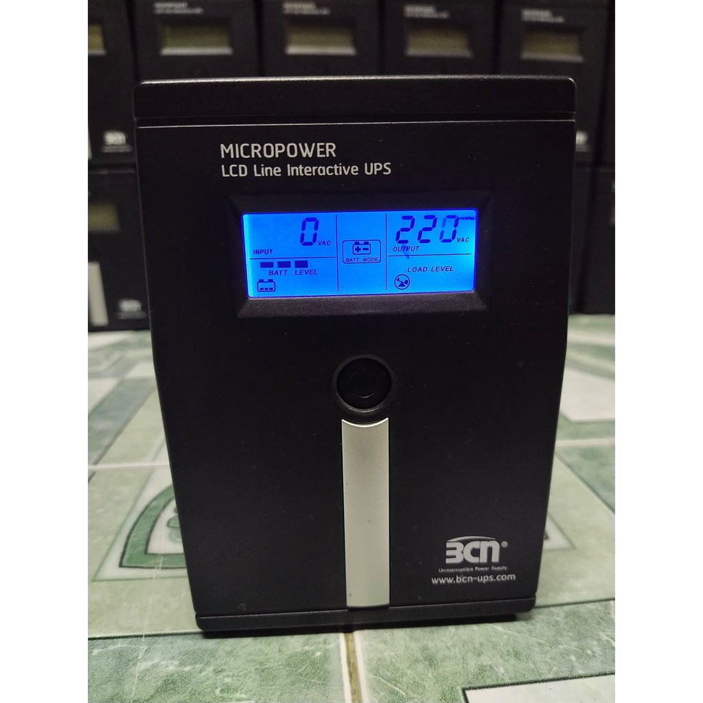 เครื่องสำรองไฟ BCN UPS (1000VA /400 Watt) BCN UPS (850VA /450 Watt) BCN UPS (1000VA /560 Watt) มือสอ