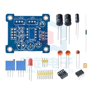 2455 &gt; NE555 โมดูลเครื่องกําเนิดสัญญาณคลื่นความถี่ ทรงสี่เหลี่ยม